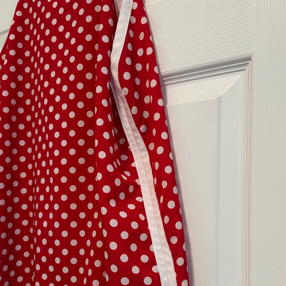 C Red and White Polka Dot Top - Picture 4 of 9